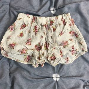 Brandy Melville floral shorts